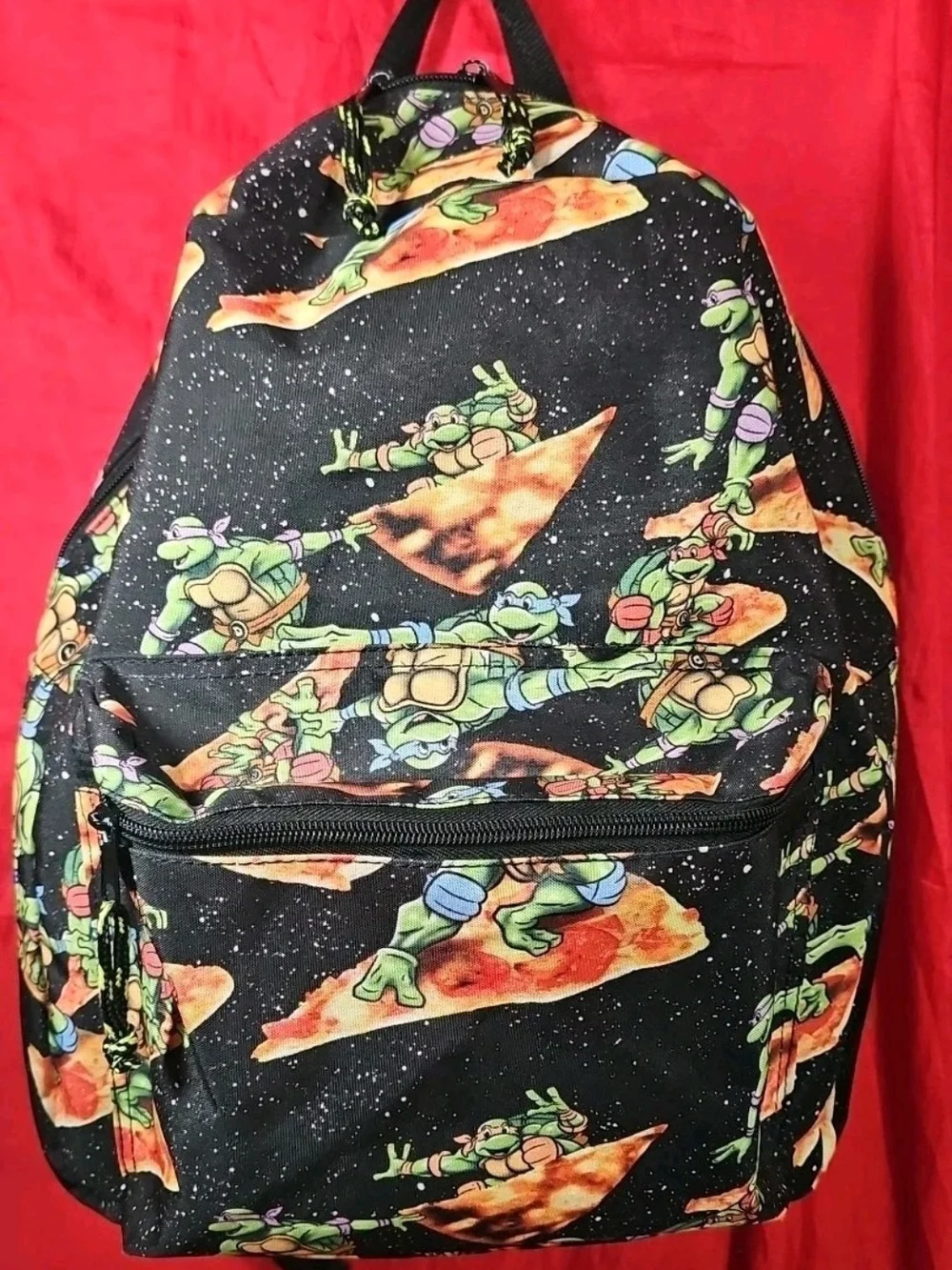 Teenage Mutant Ninja Turtles Backpack Pizza Surfing Nickelodeon TMNT 2016.